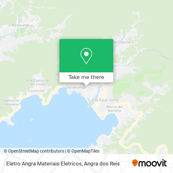 Eletro Angra Materiais Eletricos map