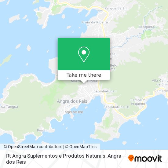 Rt Angra Suplementos e Produtos Naturais map