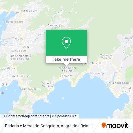 Padaria e Mercado Conquista map