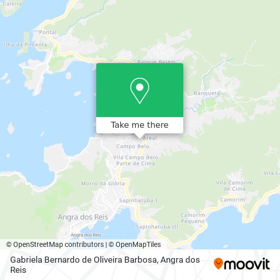 Gabriela Bernardo de Oliveira Barbosa map