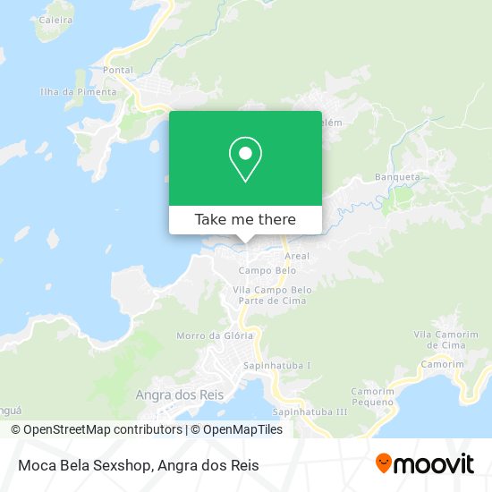 Moca Bela Sexshop map