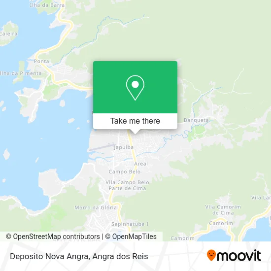 Deposito Nova Angra map