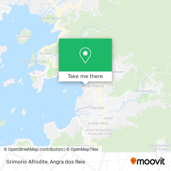 Mapa Grimorio Afrodite