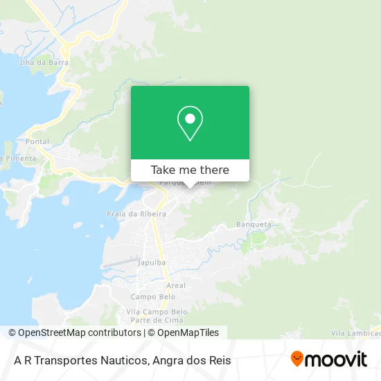 A R Transportes Nauticos map