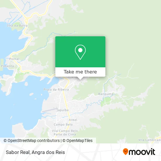 Sabor Real map