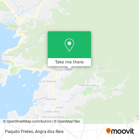 Paquito Fretes map