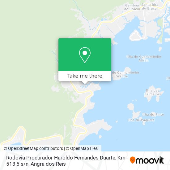 Rodovia Procurador Haroldo Fernandes Duarte, Km 513,5 s / n map