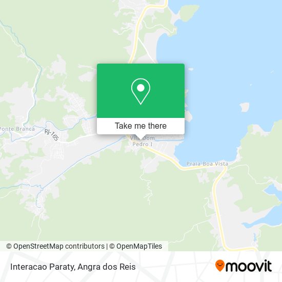 Interacao Paraty map