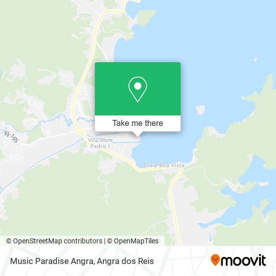 Music Paradise Angra map