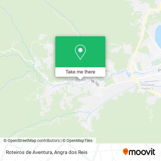 Roteiros de Aventura map