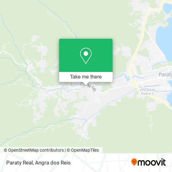 Paraty Real map