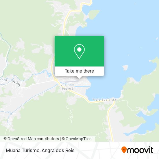 Muana Turismo map