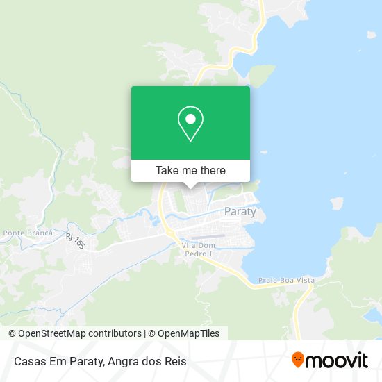 Mapa Casas Em Paraty