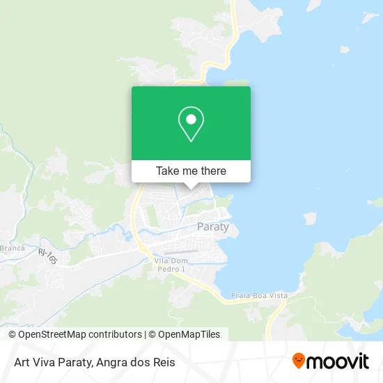 Art Viva Paraty map