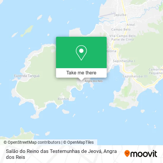 Salão do Reino das Testemunhas de Jeová map