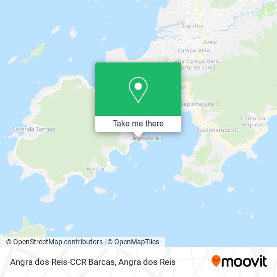 Mapa Angra dos Reis-CCR Barcas