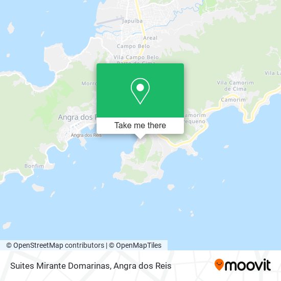 Mapa Suites Mirante Domarinas