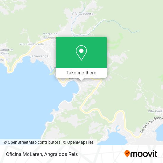 Oficina McLaren map