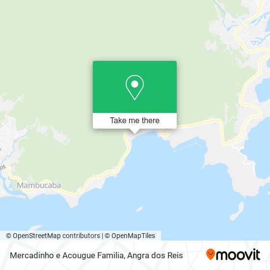 Mapa Mercadinho e Acougue Familia