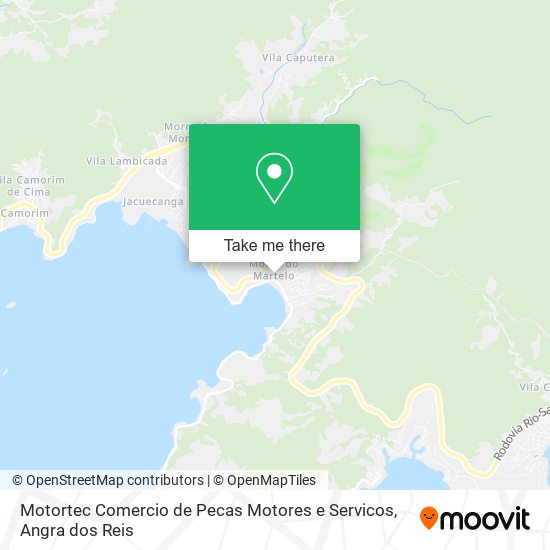 Motortec Comercio de Pecas Motores e Servicos map