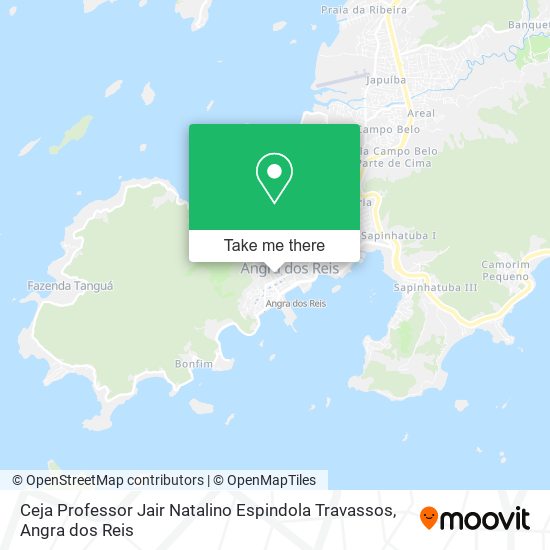 Mapa Ceja Professor Jair Natalino Espindola Travassos
