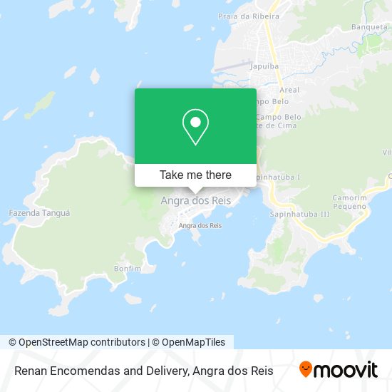 Renan Encomendas and Delivery map