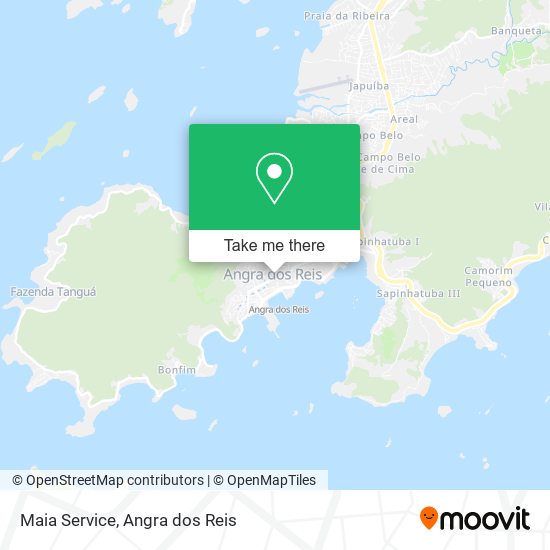 Mapa Maia Service