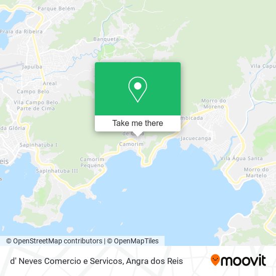 d' Neves Comercio e Servicos map