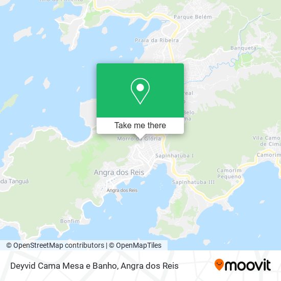 Mapa Deyvid Cama Mesa e Banho