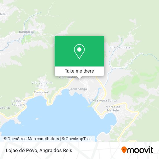 Lojao do Povo map