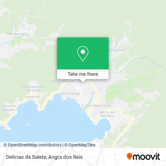 Mapa Delicias da Salete