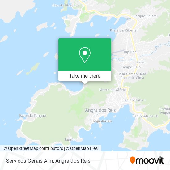 Mapa Servicos Gerais Alm