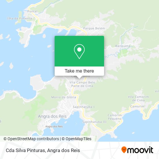 Cda Silva Pinturas map