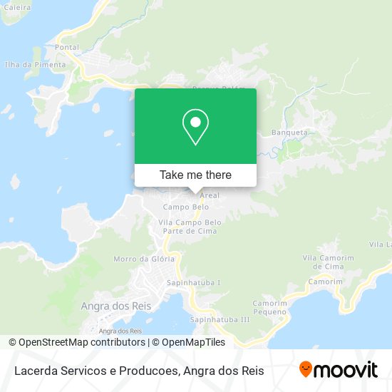 Lacerda Servicos e Producoes map