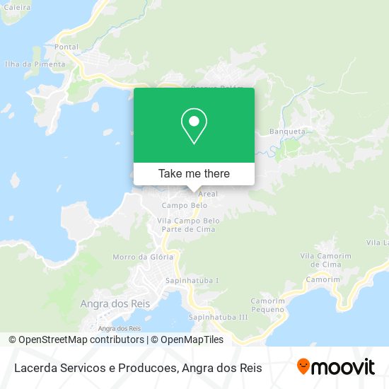 Mapa Lacerda Servicos e Producoes