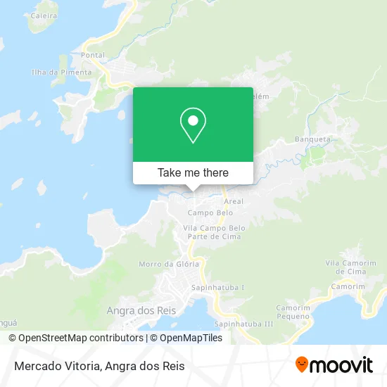 Mercado Vitoria map