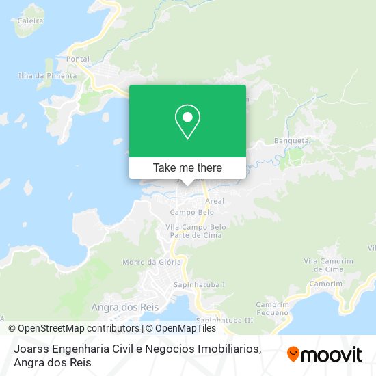 Joarss Engenharia Civil e Negocios Imobiliarios map