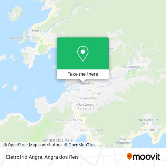 Eletrofrio Angra map