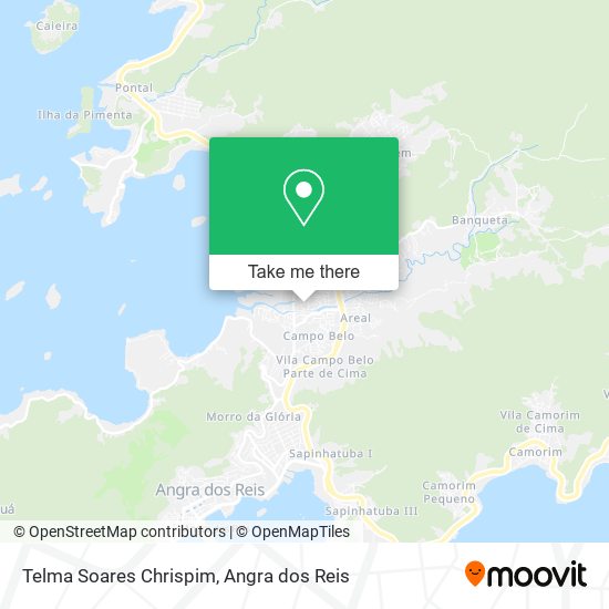 Telma Soares Chrispim map