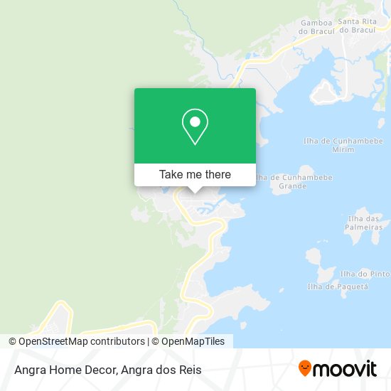 Mapa Angra Home Decor