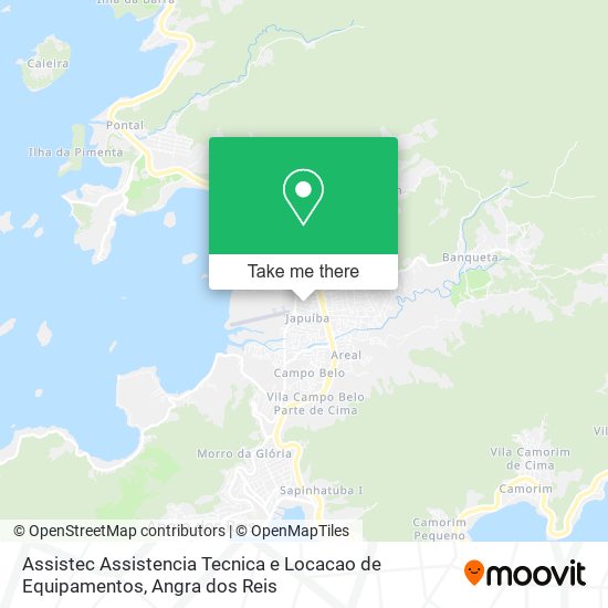 Mapa Assistec Assistencia Tecnica e Locacao de Equipamentos