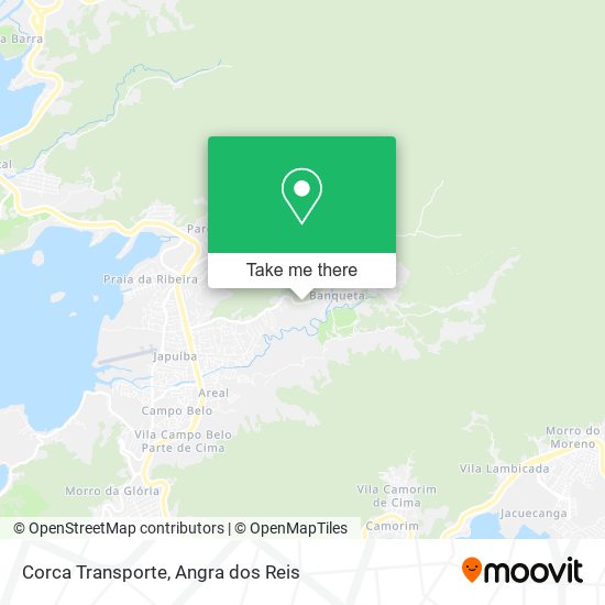 Corca Transporte map