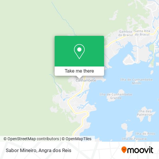 Sabor Mineiro map