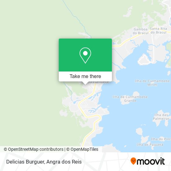 Delicias Burguer map