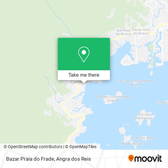 Bazar Praia do Frade map