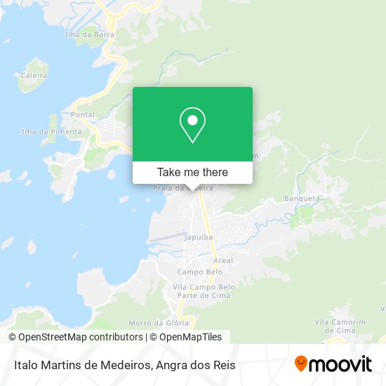 Italo Martins de Medeiros map