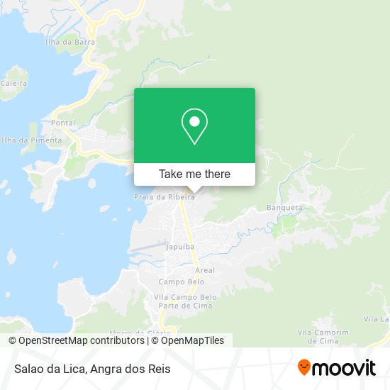 Salao da Lica map