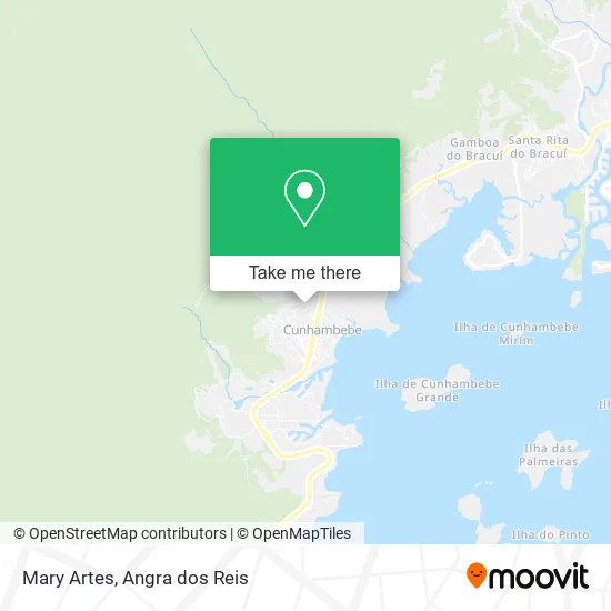 Mary Artes map