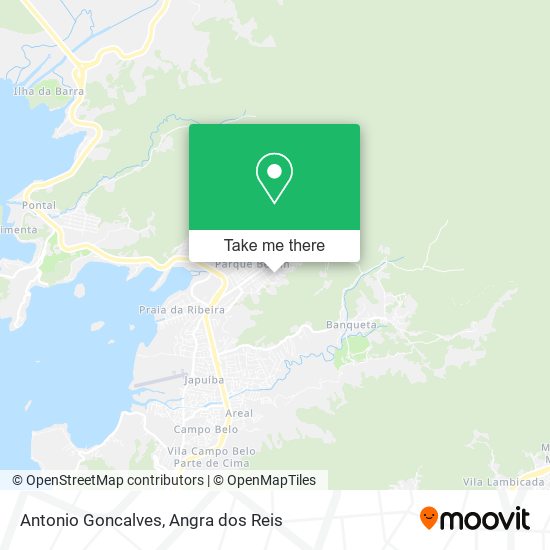 Antonio Goncalves map