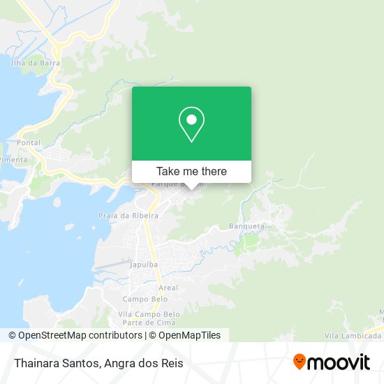 Thainara Santos map